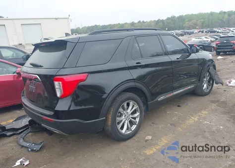 2020 Ford Explorer Xlt из США, поврежденный, VIN 1FMSK8DH3LGC76827